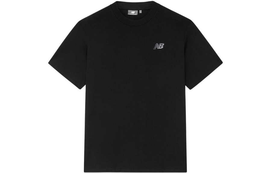 New Balance New Balance X Nice Rice New Balance X Nice Rice SS23 T Shirts Men's Black Crew Neck Moderate Straight Fit