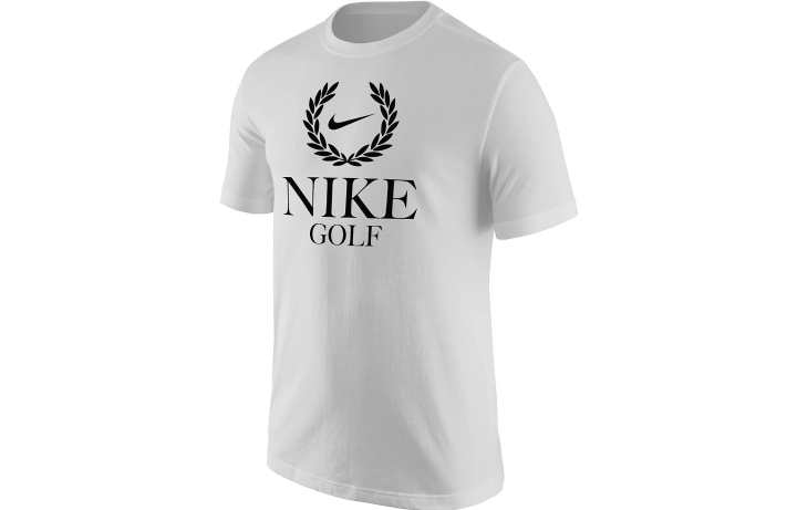 Nike Nike T Shirts Men's White Crew Neck Moderate Straight Fit