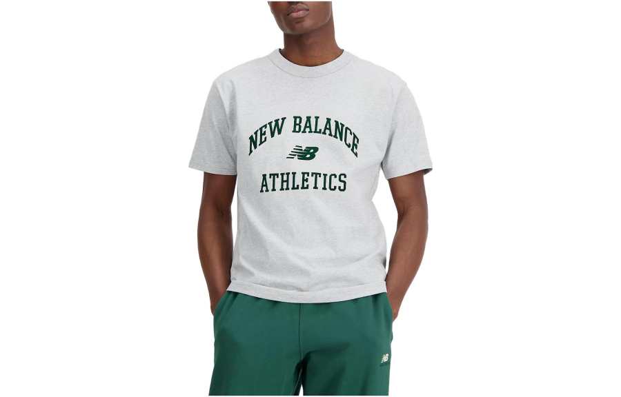 New Balance New Balance Athletics Varsity Graphic T Shirt Men's White