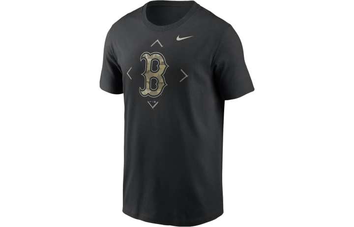 Nike Nike T Shirts Men's Black Crew Neck Moderate Straight Fit