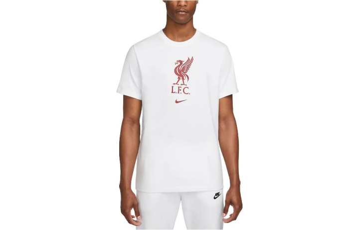 Nike Nike T Shirts Men's White Crew Neck Moderate Straight Fit