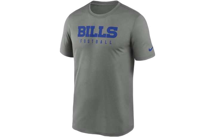 Nike Nike T Shirts Men's Gray Crew Neck Moderate Straight Fit