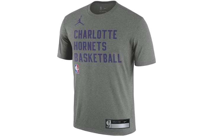 Jordan Jordan Charlotte Hornets Men's Jordan Dri FIT Nba Practice T Shirt