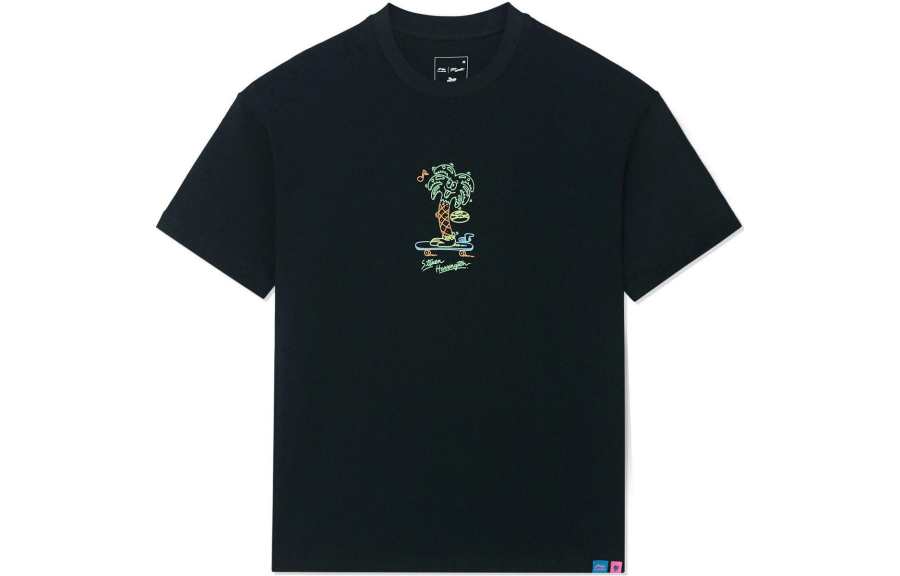 Li-Ning Li Ning x Steven Harrington T Shirt Unisex Black