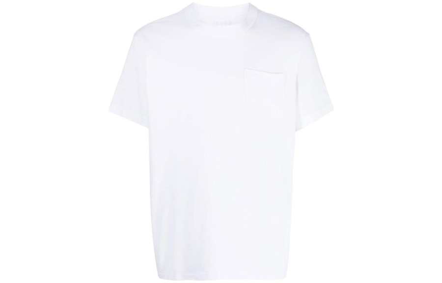 Sacai Side Zip Crewneck T Shirt