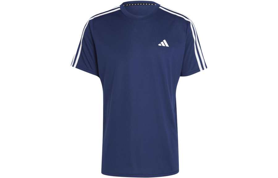 Adidas Adidas T Shirts Men's Dark Blue Crew Neck Moderate