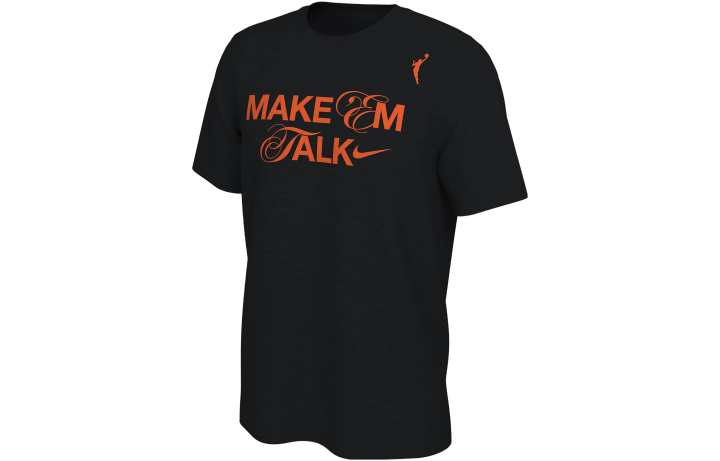 Nike Nike T Shirts Men's Black Crew Neck Moderate Straight Fit