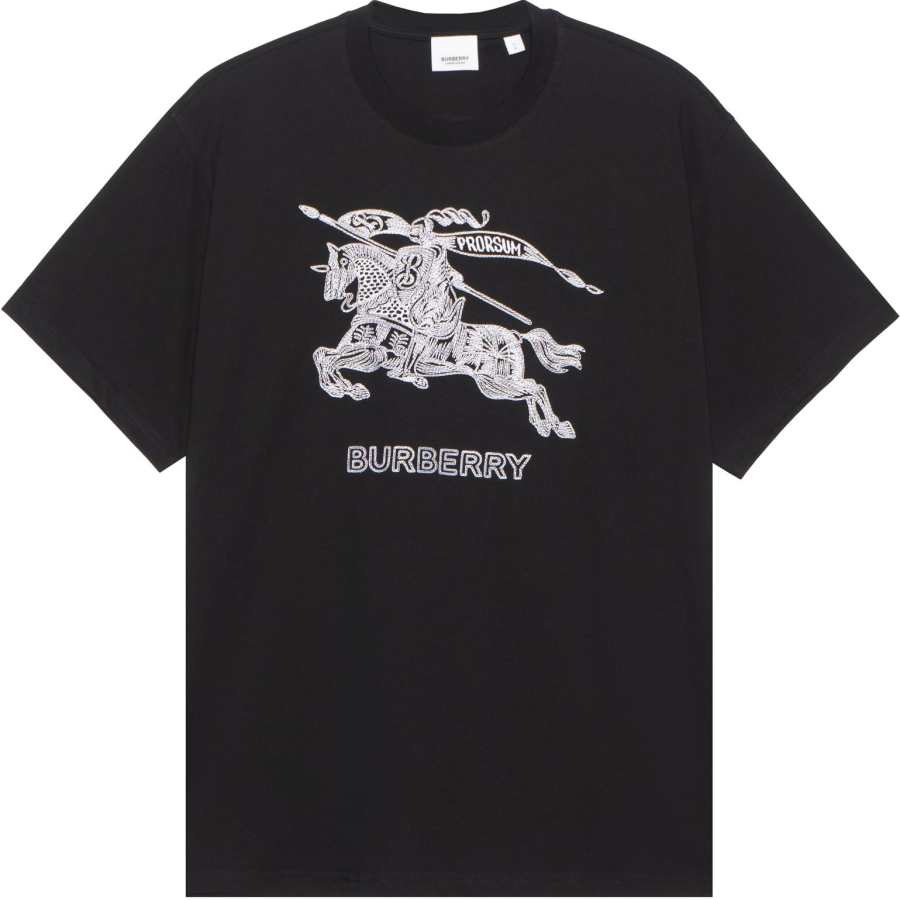 Burberry Embroidered Ekd Cotton Prorsum T shirt