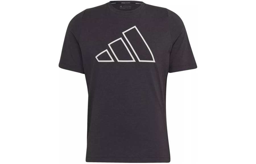 Adidas Adidas T Shirts Men's Black Crew Neck Moderate Straight Fit