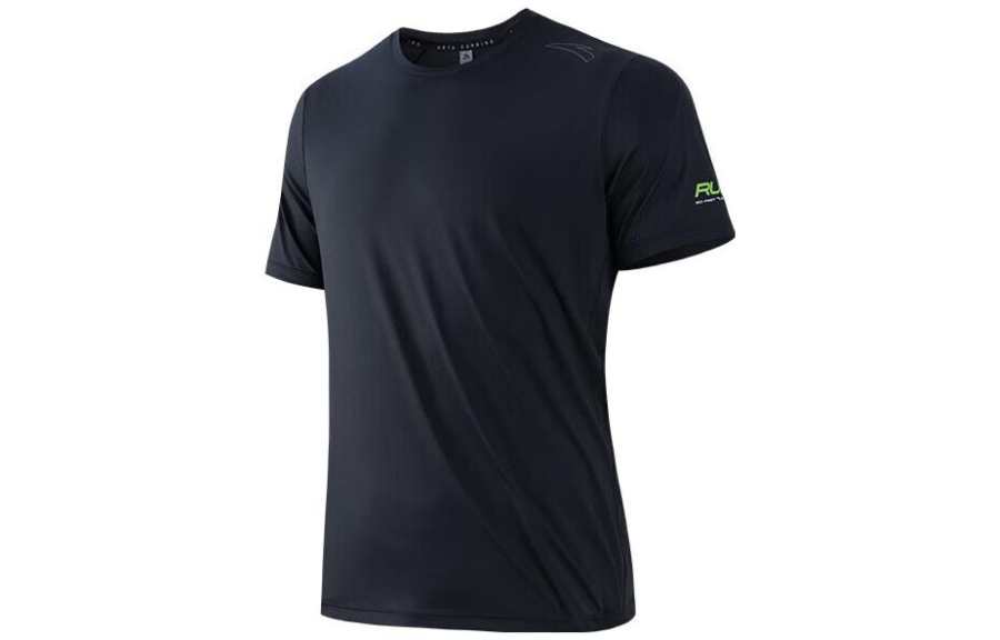ANTA Anta Running Collection Running T Shirt Men's Basic Black