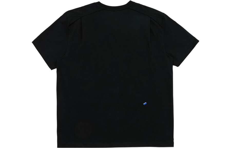 ADER ERROR ADER ERROR T Shirts Unisex Black Crew Neck Moderate Straight Fit