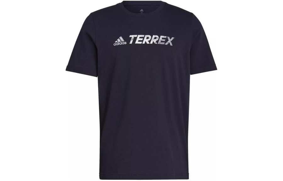 Adidas Adidas T Shirts Men's Black Crew Neck Moderate Straight Fit