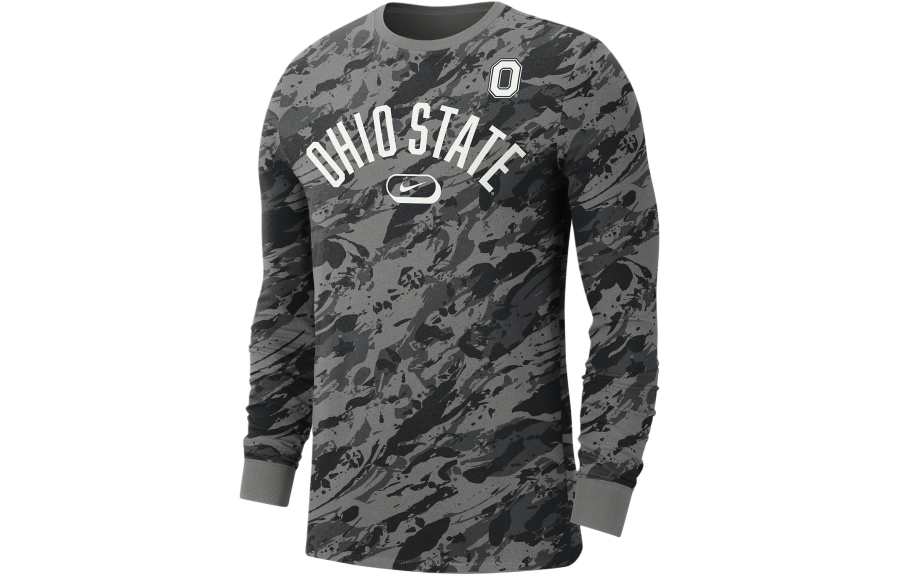 Nike Nike Ohio State Men's Nike College Crew-Neck Long-Sleeve T-Shirt