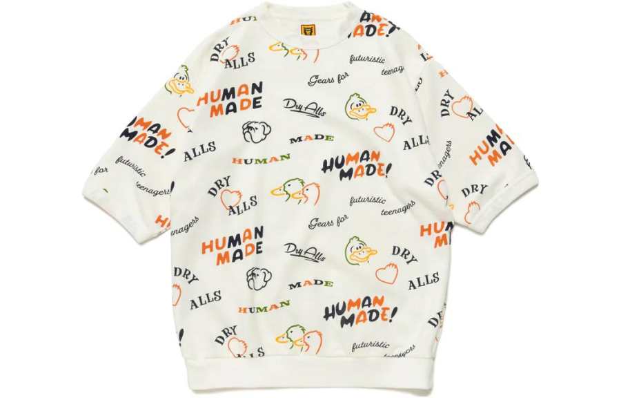 HUMAN MADE HUMAN MADE Printed S/S Sweatshirt