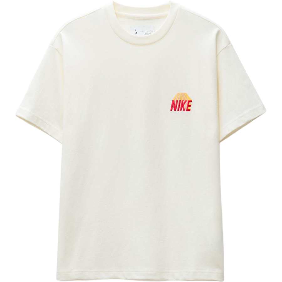 Nike Nike T Shirts Unisex White Crew Neck Moderate Straight Fit