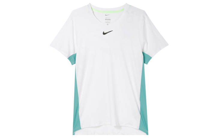 Nike Nike T Shirts Men's White Crew Neck Moderate Straight Fit
