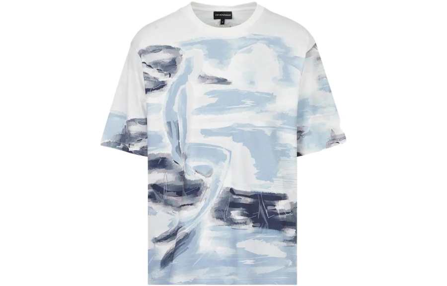 EMPORIO ARMANI SS23 T Shirt Men's White