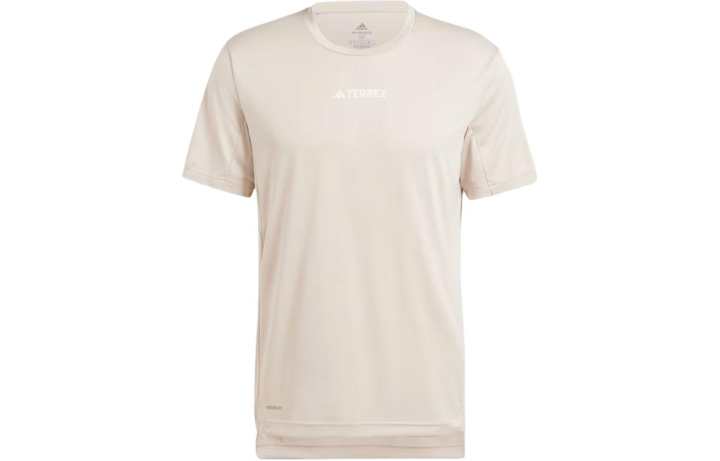 Adidas Adidas Terrex Multi Tee T Shirt Men's Beige