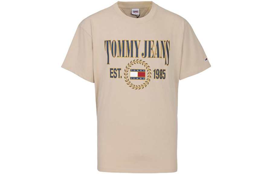 Tommy Hilfiger T Shirts Men's Crew Neck Moderate