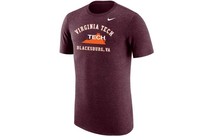 Nike Nike T Shirts Men's Dark Red Crew Neck Moderate Straight Fit