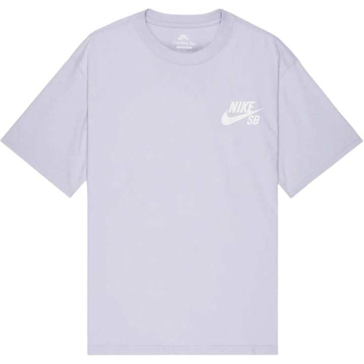 Nike Nike T Shirts Men's Light Lavender Crew Neck Moderate Straight Fit