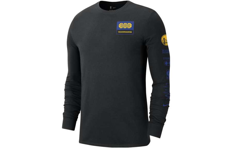 Nike Nike Golden State Warriors Essential Men's Nike Nba Long-Sleeve T-Shirt