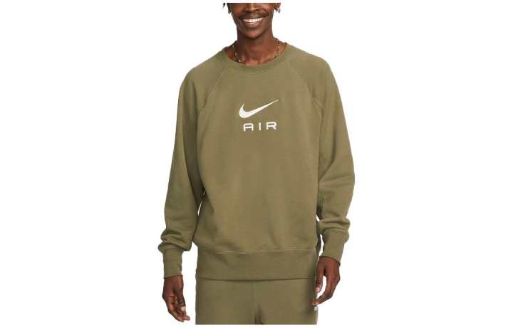 Nike Nike T Shirts Men's Brown Crew Neck Moderate Straight Fit