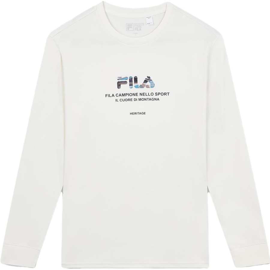 FILA T Shirt Unisex Cloud White