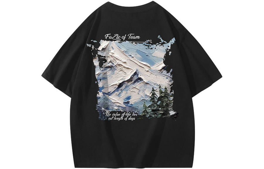 FA2LO T Shirts Unisex Crew Neck Moderate