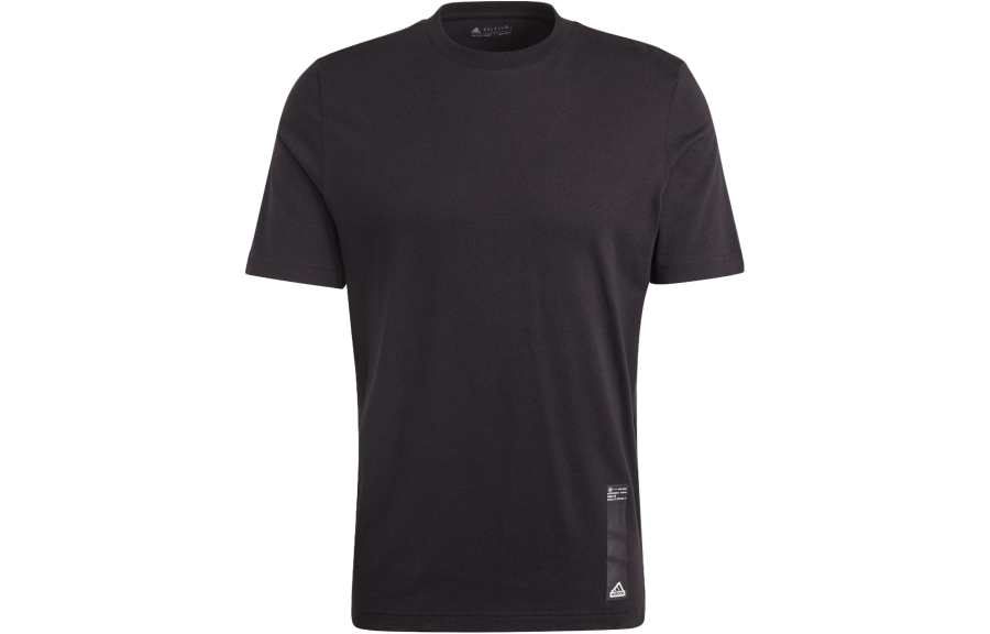 Adidas Adidas CITY ESCAPE T Shirts Men's Black Crew Neck Moderate Straight Fit