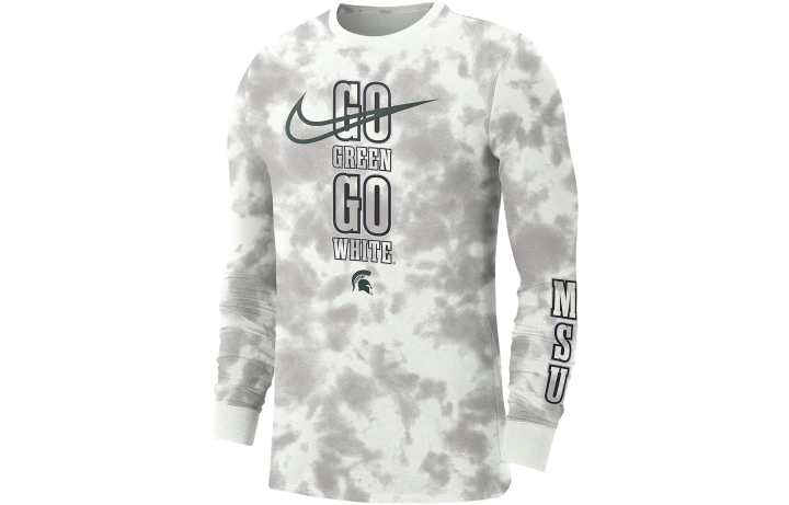 Nike Nike Michigan State Back 2 School Men's Nike College Crew Neck Long Sleeve T Shirt