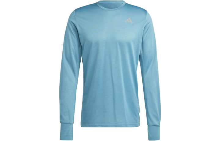 Adidas Adidas T Shirts Men's Blue Crew Neck Moderate Straight Fit