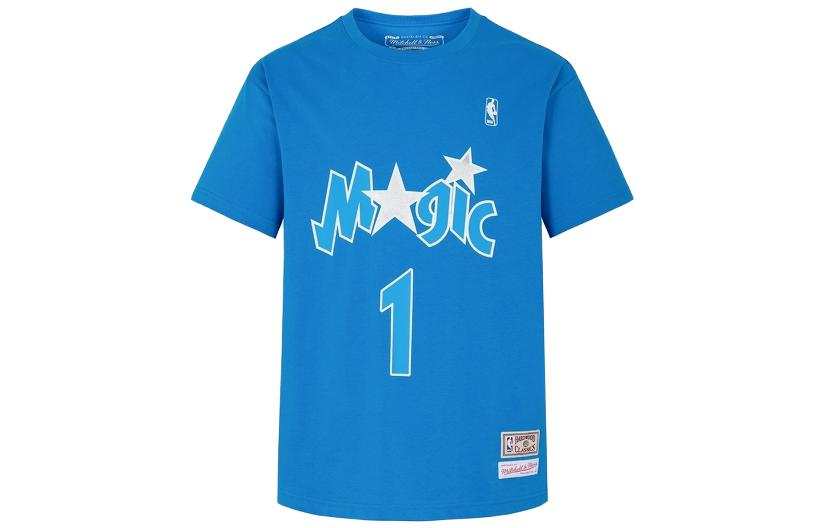 Mitchell Ness Mitchell Ness x NBA T Shirt Unisex Blue