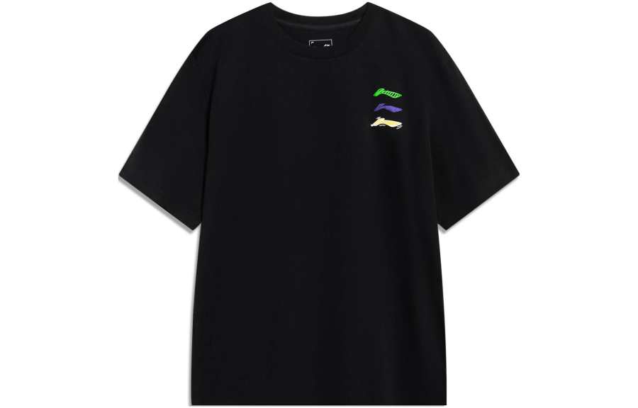 Li-Ning Li Ning Sports Lifestyle Collection Sports Fashion Collection T Shirt Unisex Black