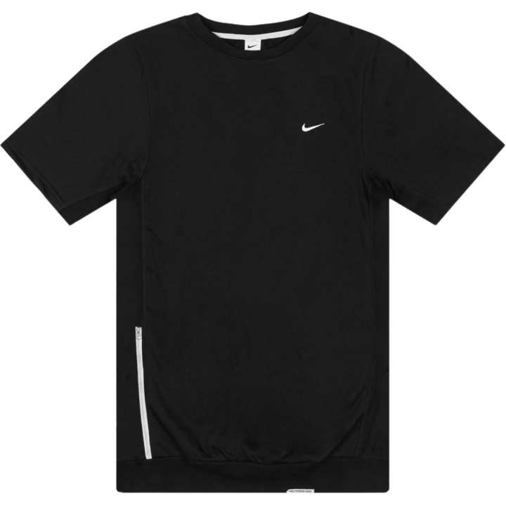 Nike Nike T Shirts Men's Black Crew Neck Moderate Straight Fit