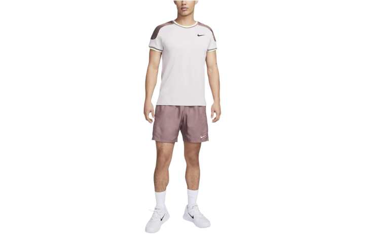 Nike Nike Dri Fit Tennis Top T Shirt Men's Light Purple