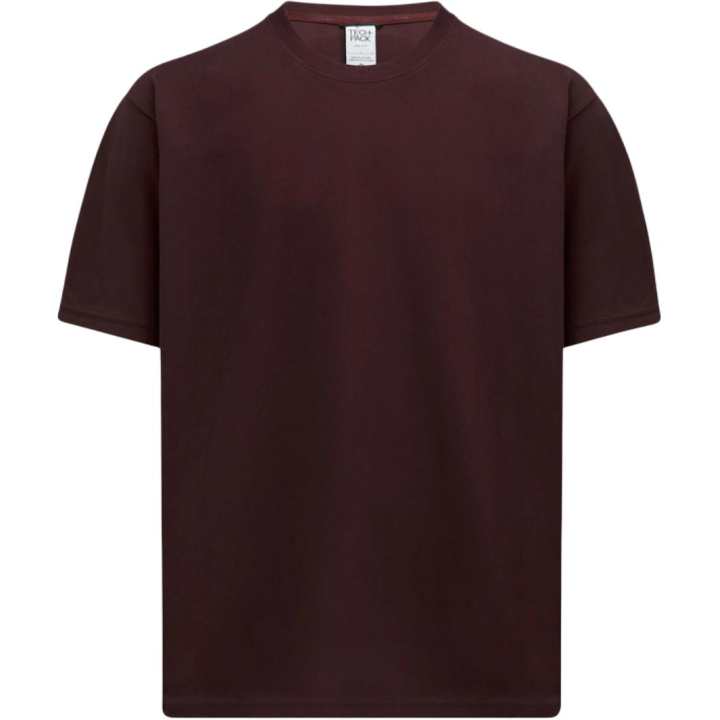 Nike Nike SPORTSWEAR TECH PACK T Shirts Men's Burgundy Crew Neck Moderate Straight Fit