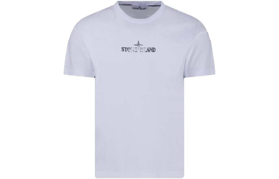 Stone Island logo-print cotton T-shirt