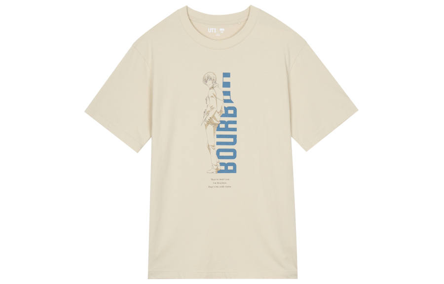 UNIQLO x MINGZHENTANKENAN,LIANMINGKUAN T Shirt Unisex Light Beige