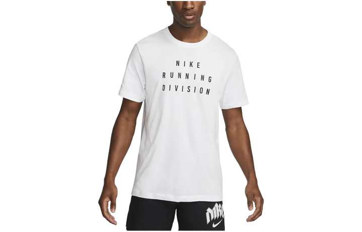 Nike Nike T Shirts Men's White Crew Neck Thin Straight Fit