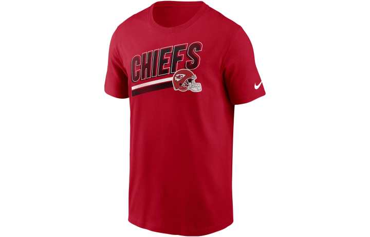 Nike Nike T Shirts Men's Red Crew Neck Moderate Straight Fit