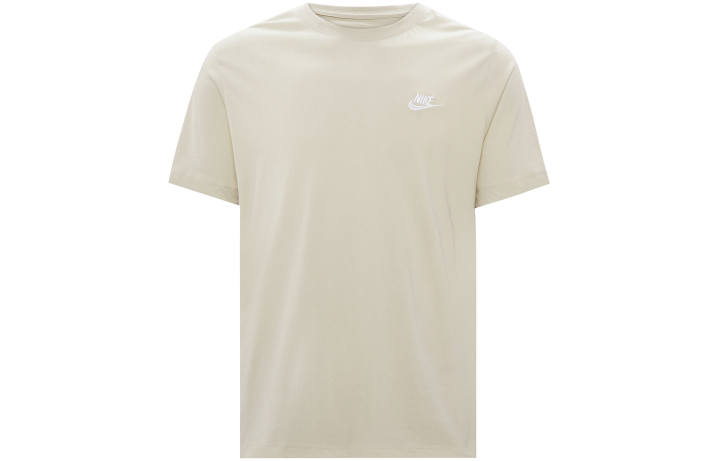 Nike Nike T Shirts Men's Beige Crew Neck Moderate Straight Fit