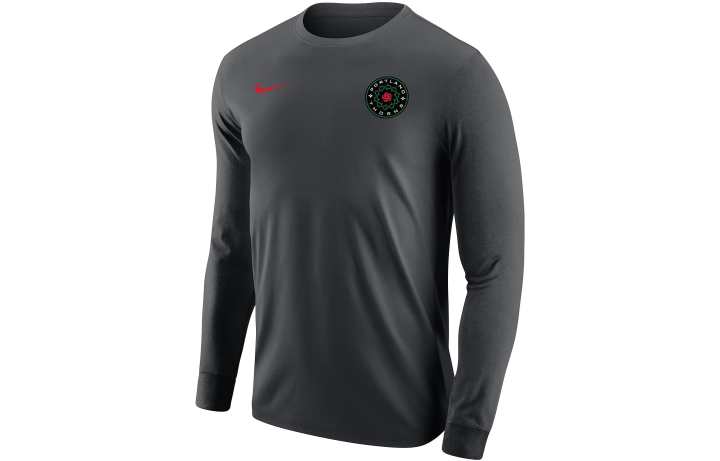 Nike Nike T Shirts Men's Black Crew Neck Moderate Straight Fit