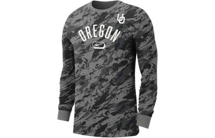 Nike Nike Oregon Men's Nike College Crew-Neck Long-Sleeve T-Shirt