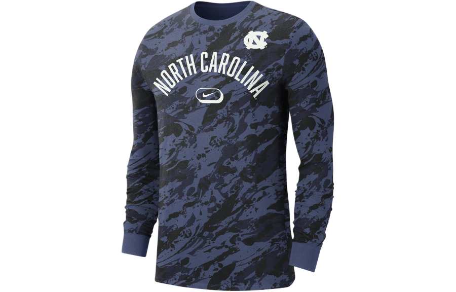 Nike Nike Unc Men's Nike College Crew-Neck Long-Sleeve T-Shirt