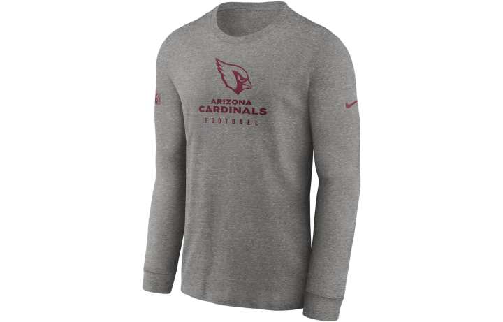 Nike Nike T Shirts Men's Gray Crew Neck Moderate Straight Fit