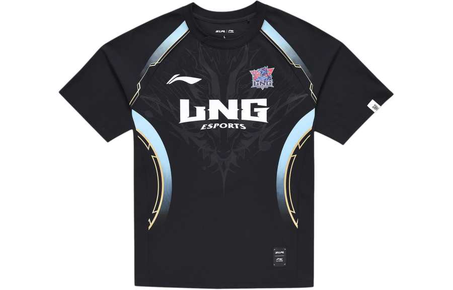 Li-Ning Li Ning Sports Life Collection T Shirt Unisex Black