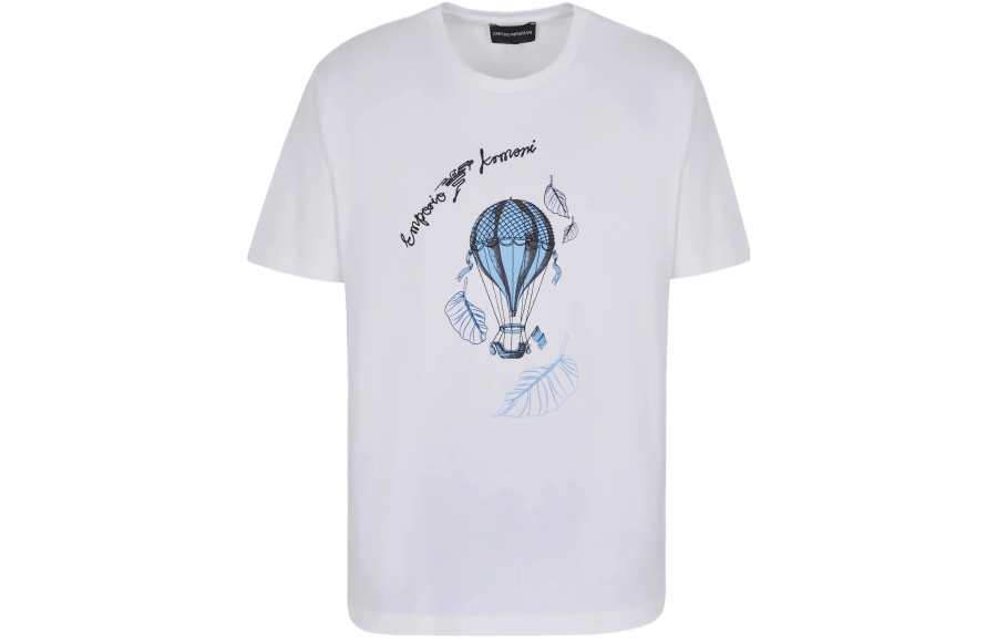 EMPORIO ARMANI 【Best of: PromotionsPrevious Season】graphic-print cotton T-shirt