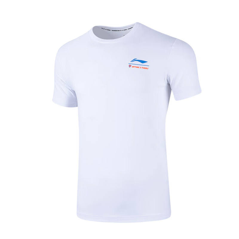 Li-Ning Li Ning Badminton Collection T Shirt Men's White