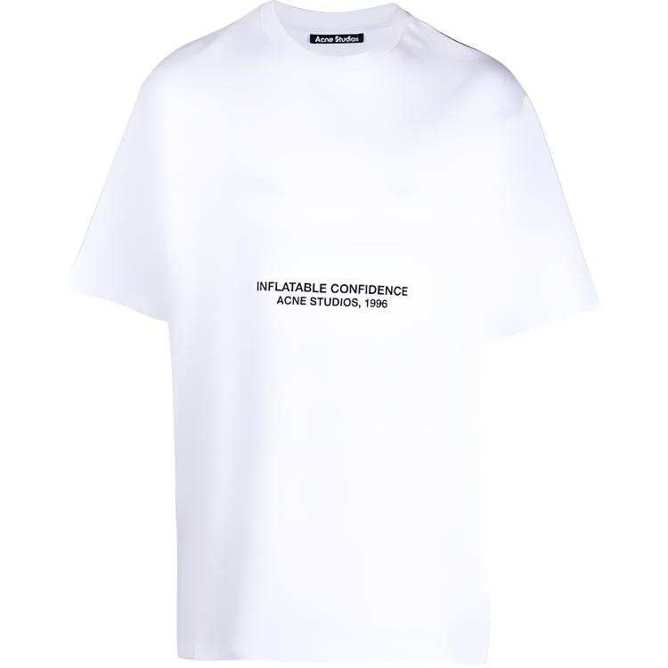 Acne Studios Acne Studios T Shirts Unisex White Crew Neck Moderate